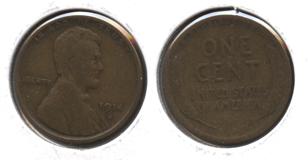 1914-S Lincoln Cent Good-4 #l