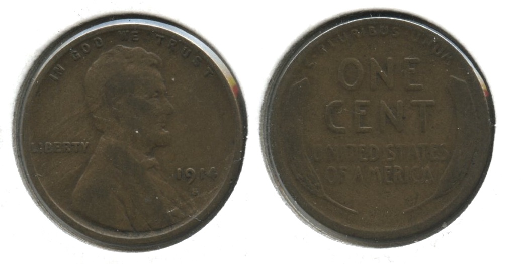 1914-S Lincoln Cent Good-4 #u
