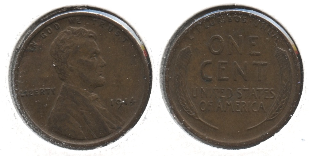 1914 Lincoln Cent EF-40 #j