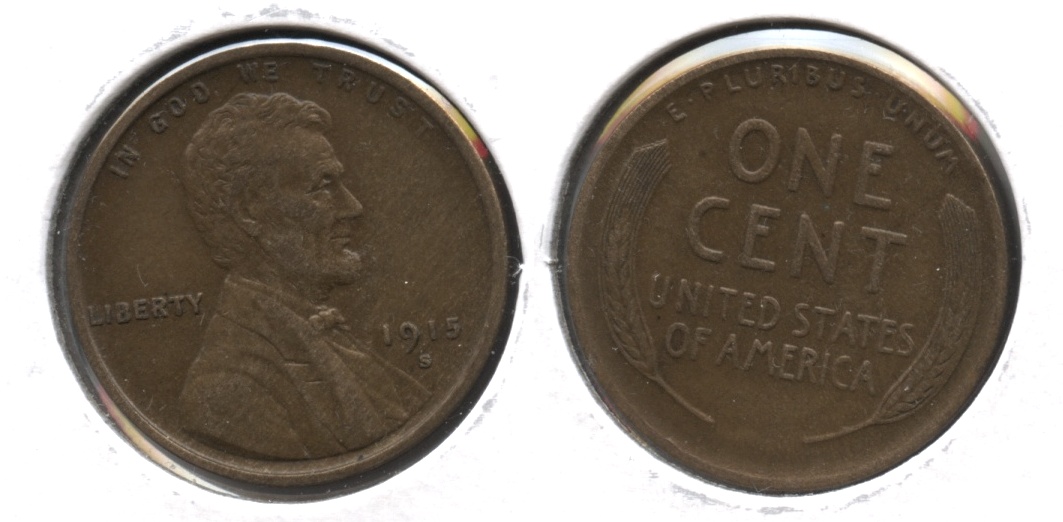 1915-S Lincoln Cent EF-40 #g