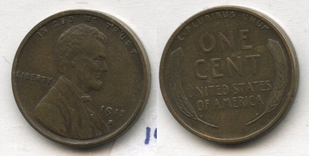 1915-S Lincoln Cent EF-40 #i