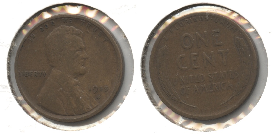 1915-S Lincoln Cent Fine-12 #n
