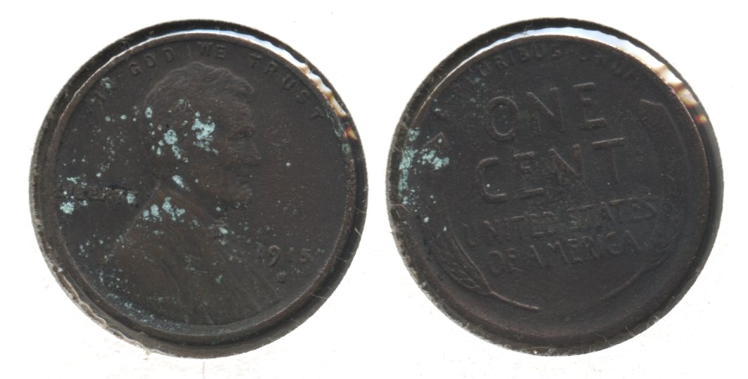 1915-S Lincoln Cent Fair-2 #e