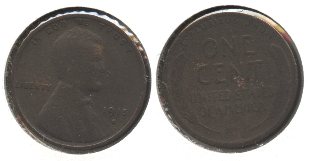 1915-S Lincoln Cent Fair-2 #k