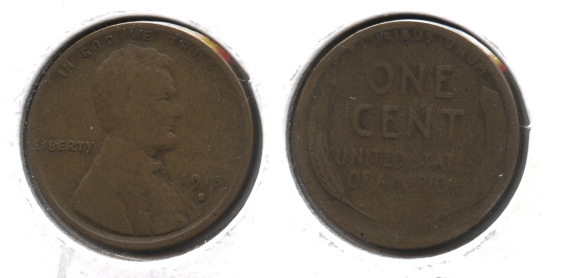 1915-S Lincoln Cent Good-4 #c