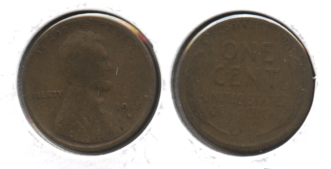1915-S Lincoln Cent Good-4 #f