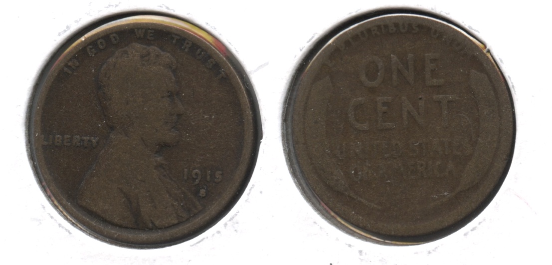 1915-S Lincoln Cent Good-4 #m