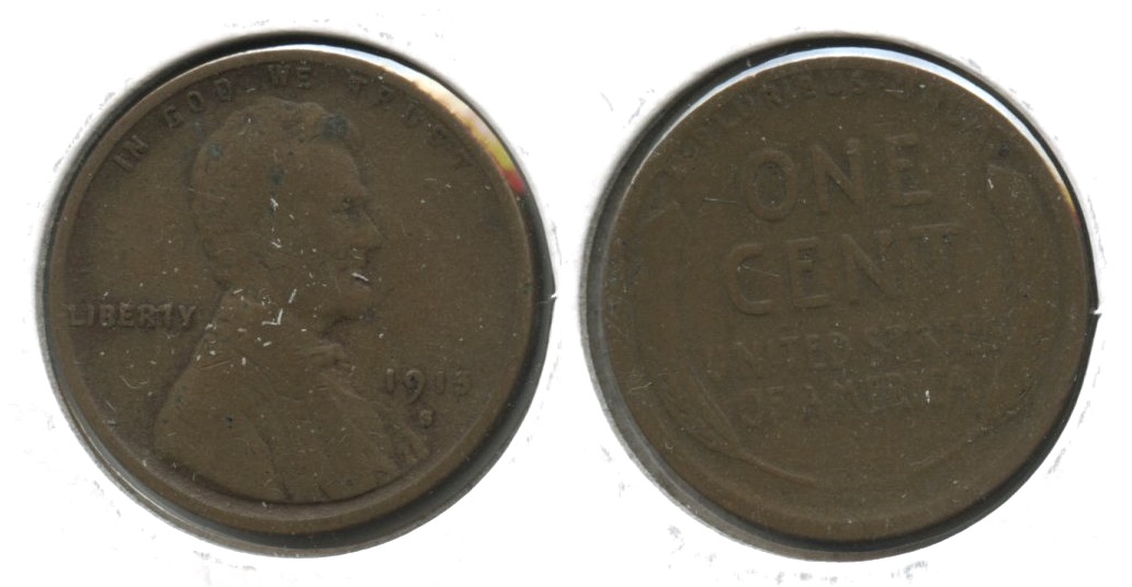1915-S Lincoln Cent Good-4 #p