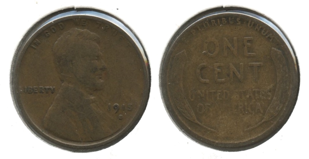 1915-S Lincoln Cent Good-4 #r