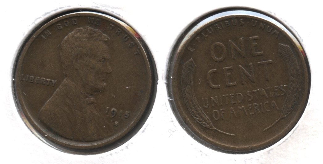 1915-S Lincoln Cent VF-20 #ad