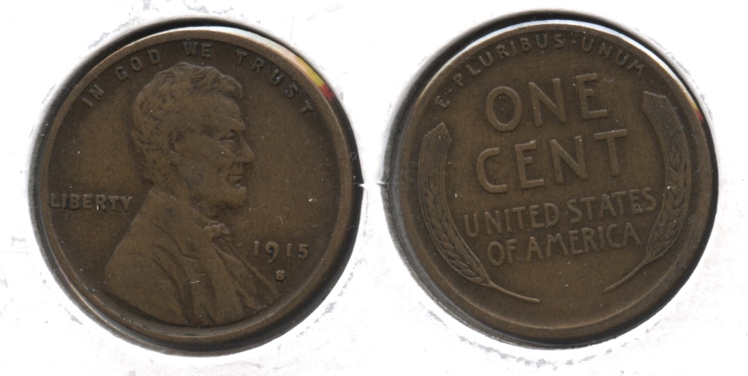1915-S Lincoln Cent VF-20 #c