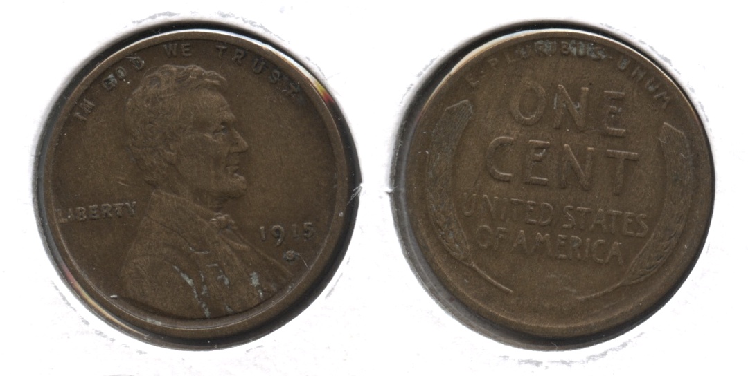 1915-S Lincoln Cent VF-20 #e