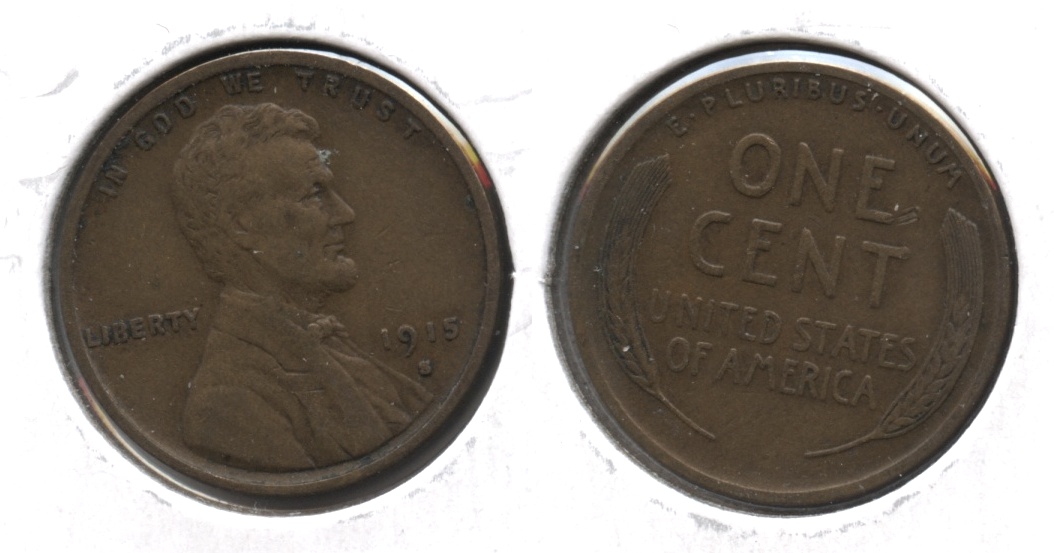 1915-S Lincoln Cent VF-20 #f