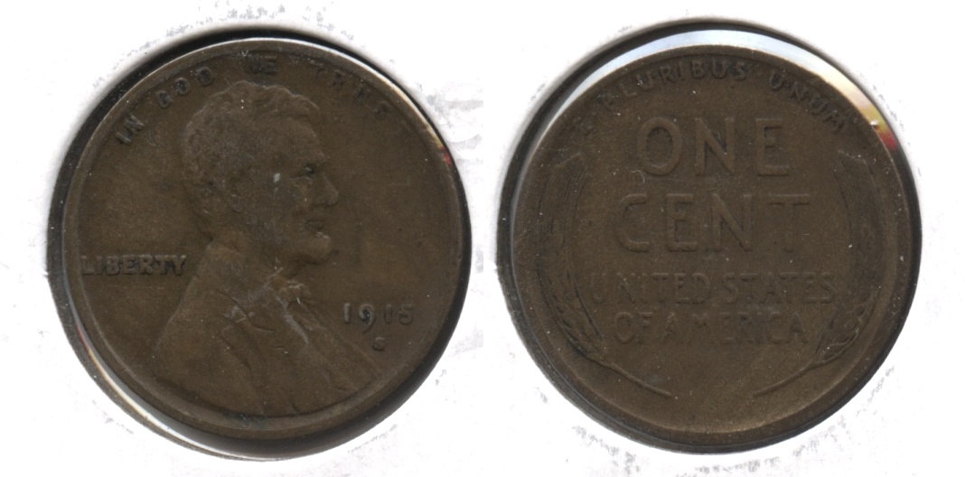 1915-S Lincoln Cent VF-20 #s