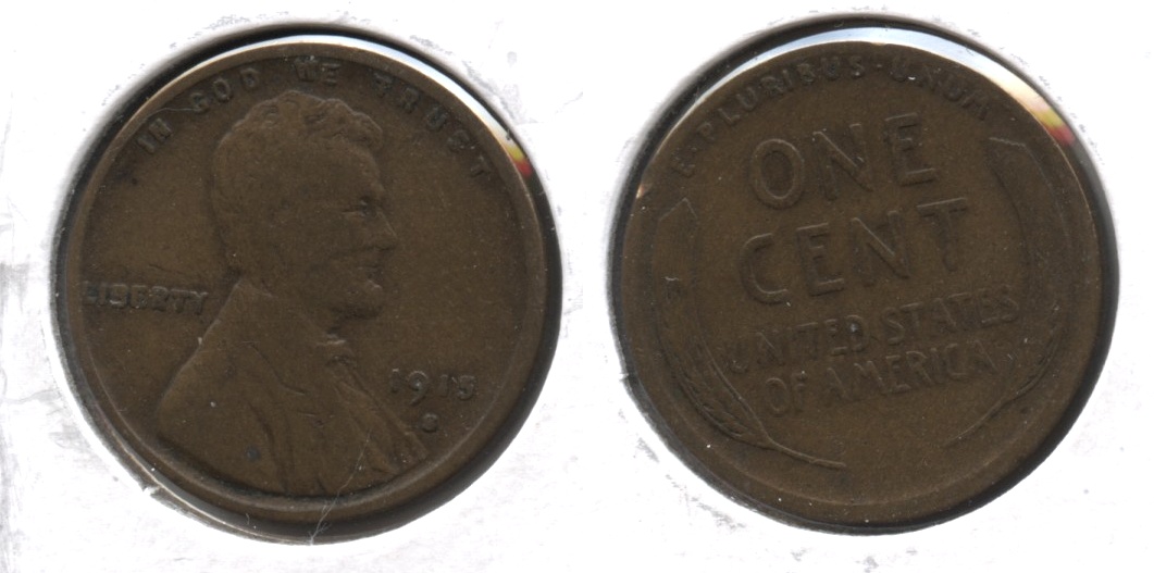 1915-S Lincoln Cent VG-8 #a