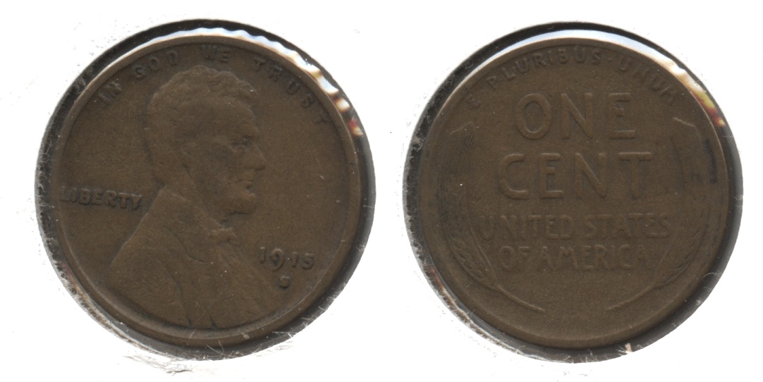 1915-S Lincoln Cent VG-8 #m