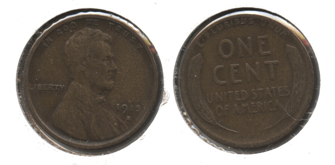 1915-S Lincoln Cent VF-20 #n