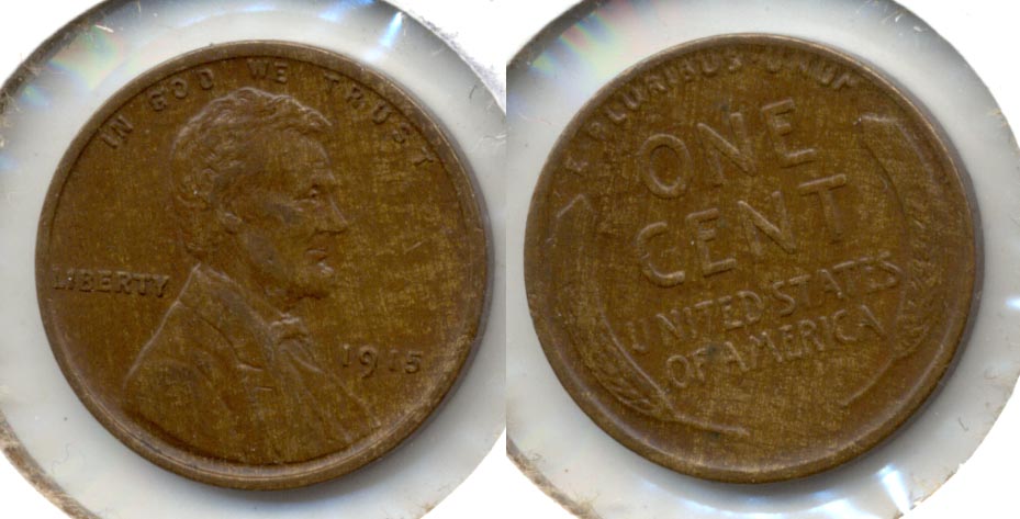 1915 Lincoln Cent EF-40 b