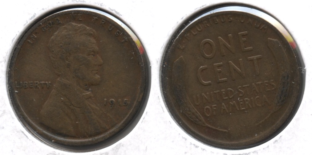 1915 Lincoln Cent EF-40 #e
