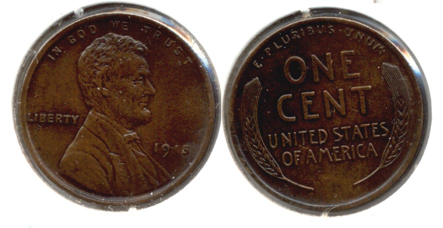 1915 Lincoln Cent MS-63 Brown
