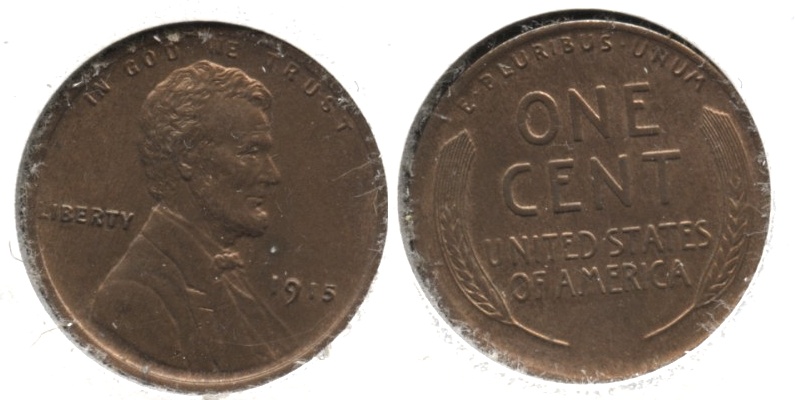 1915 Lincoln Cent MS-63 Brown #a