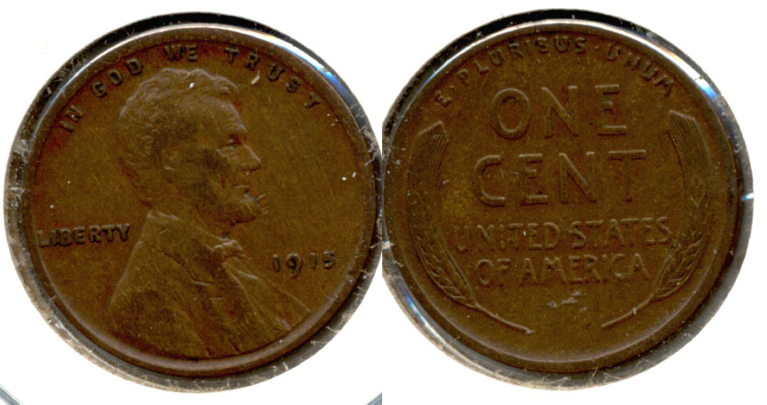 1915 Lincoln Cent VF-20 a