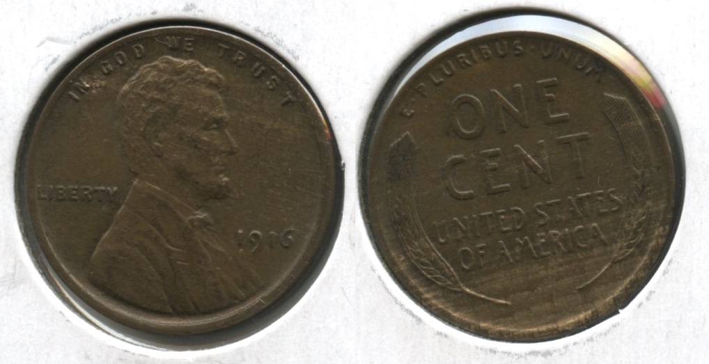 1916 Lincoln Cent MS-63 Brown #a