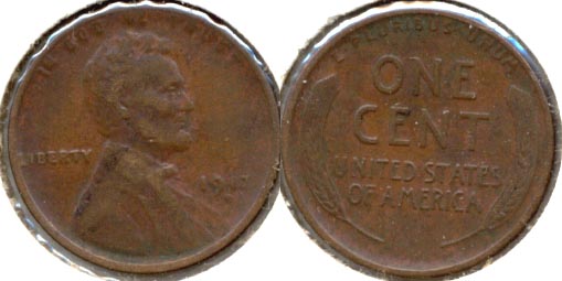 1917-D Lincoln Cent EF-40