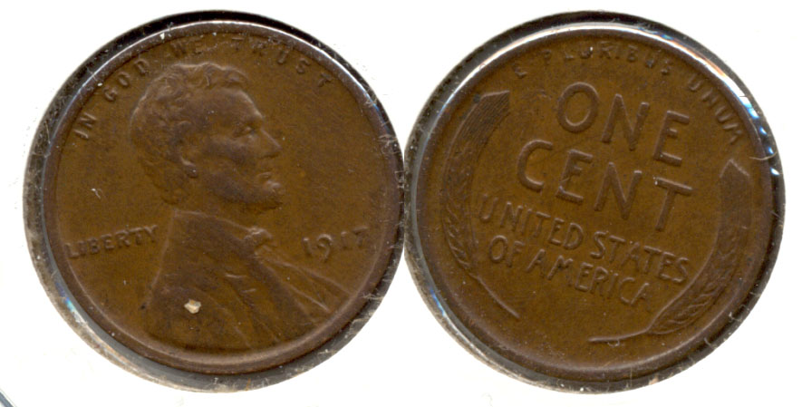 1917 Lincoln Cent EF-45 a