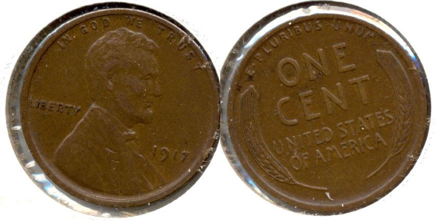 1917 Lincoln Cent EF-45 b