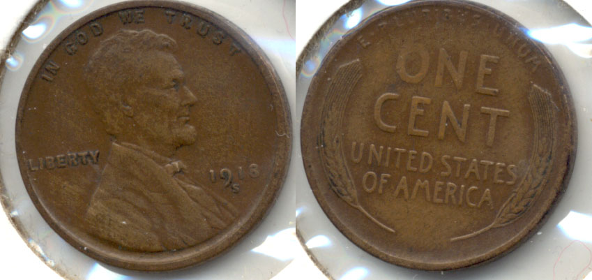 1918-S Lincoln Cent EF-40 c
