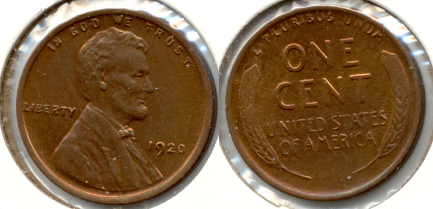 1920 Lincoln Cent AU-55