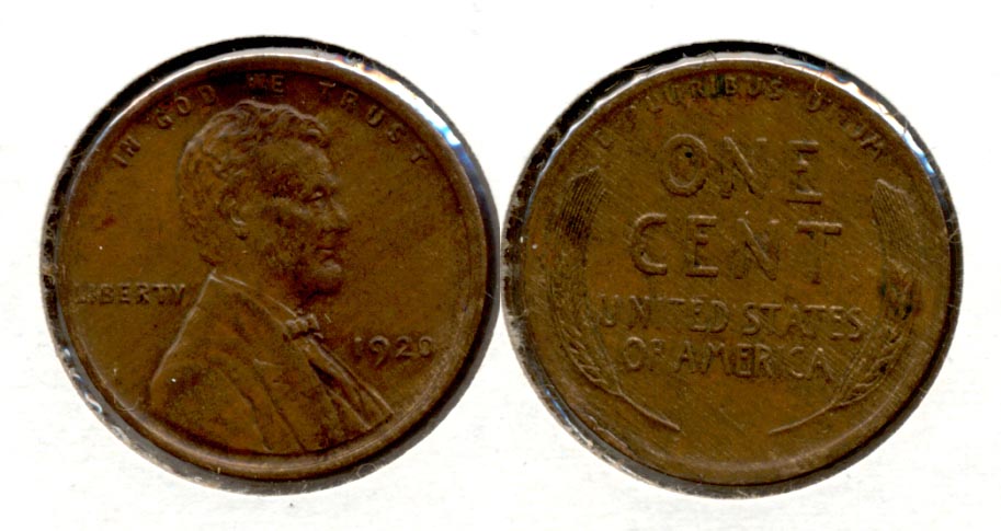 1920 Lincoln Cent AU-55 e