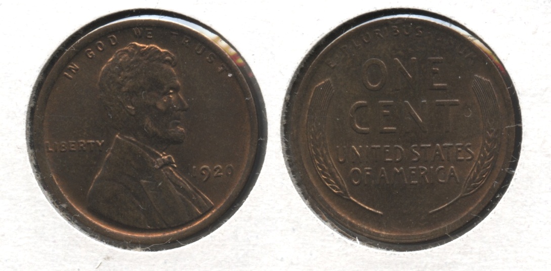 1920 Lincoln Cent AU-55 #i