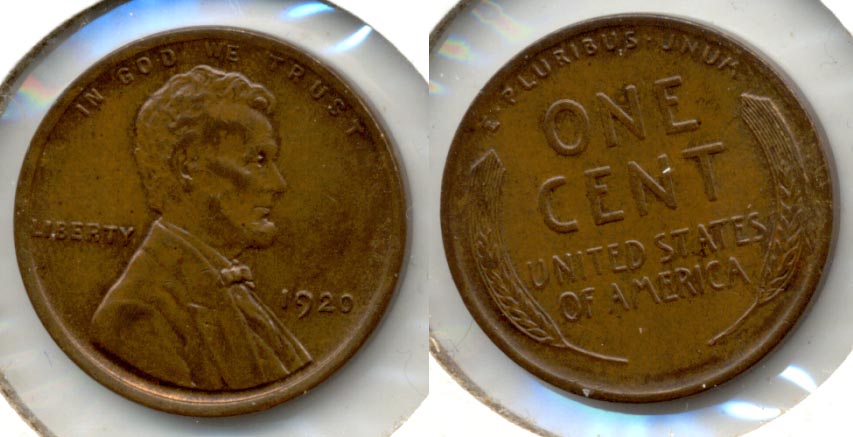 1920 Lincoln Cent AU-58 d