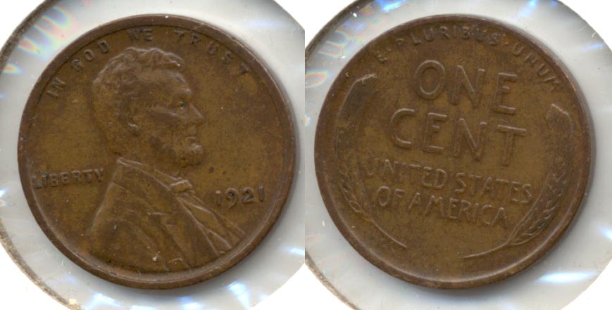 1921 Lincoln Cent AU-53