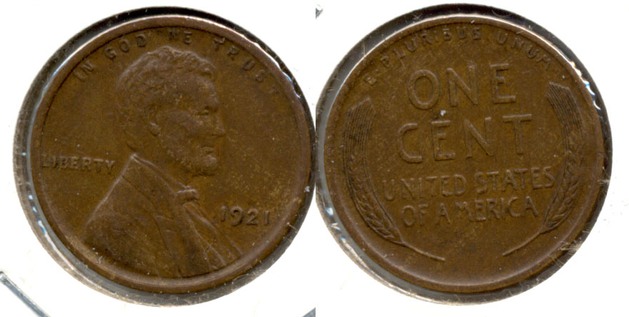 1921 Lincoln Cent EF-45