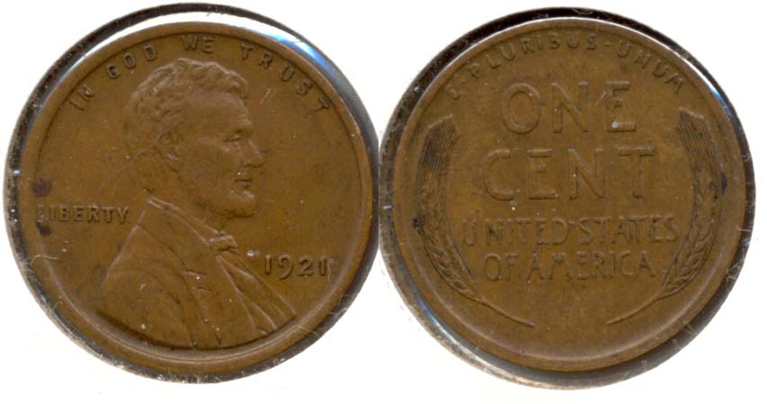 1921 Lincoln Cent EF-45 a