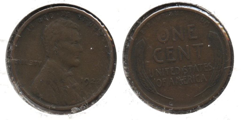 1922-D Lincoln Cent EF-40 #e Bit Dark