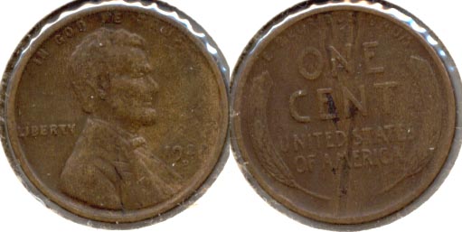 1922-D Lincoln Cent F-12 b