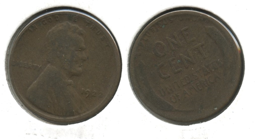 1922-D Lincoln Cent Good-4 #m