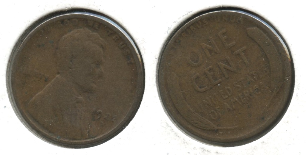 1922-D Lincoln Cent Good-4 #o Few Marks