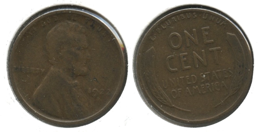 1922-D Lincoln Cent VG-8 #c