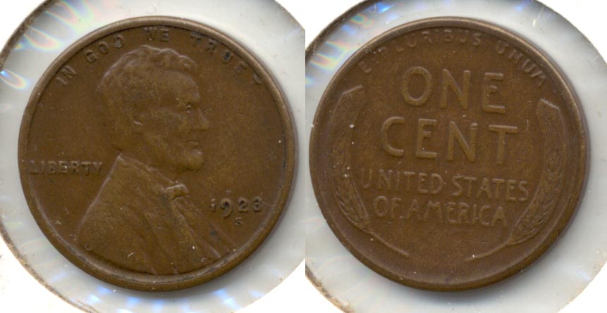1923-S Lincoln Cent EF-40 c
