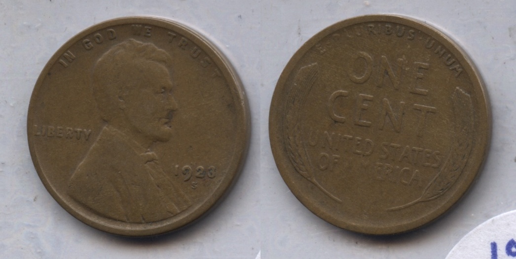 1923-S Lincoln Cent Fine-12 #c