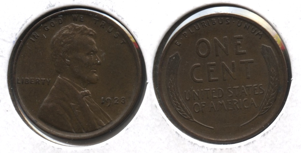 1923 Lincoln Cent AU-55 #b