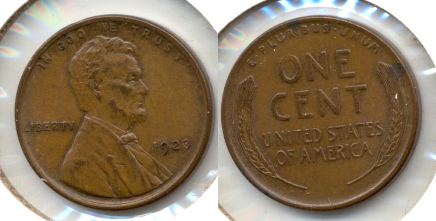 1923 Lincoln Cent AU-58 a