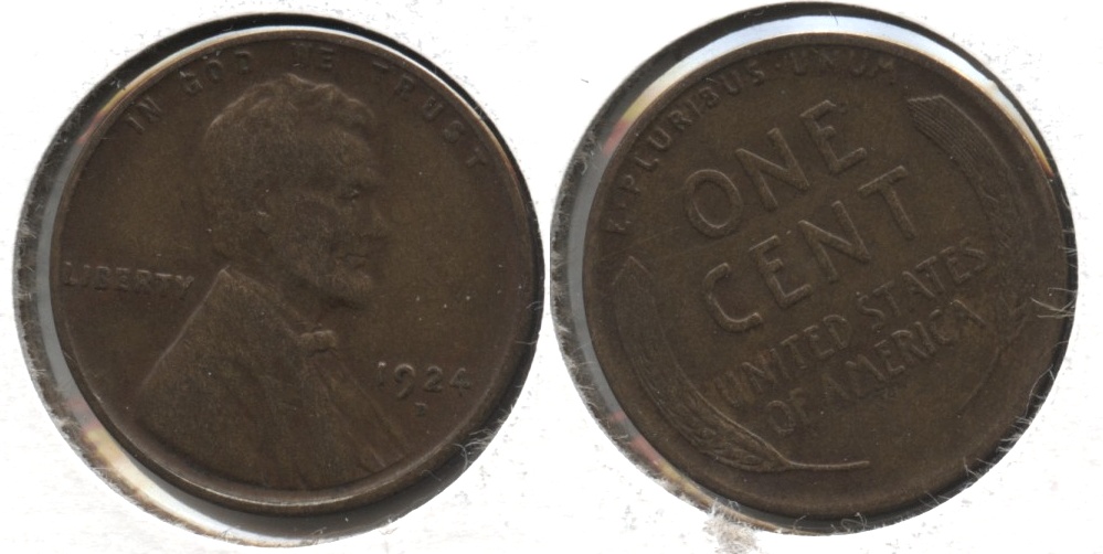 1924-D Lincoln Cent VF-20 #g