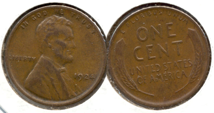 1924 Lincoln Cent AU-55 a