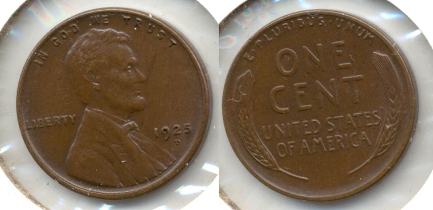 1925-D Lincoln Cent AU-55